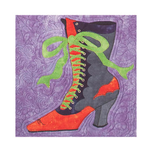 'Which Shoes?' Applique Table Runner Quilt Pattern for Halloween