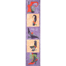 Load image into Gallery viewer, &#39;Which Shoes?&#39; Applique Table Runner Quilt Pattern for Halloween